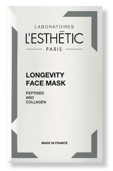 LONGEVITY FACE MASK – Laboratoires L'ESTHETIC Paris, masque aux peptides et au collagène